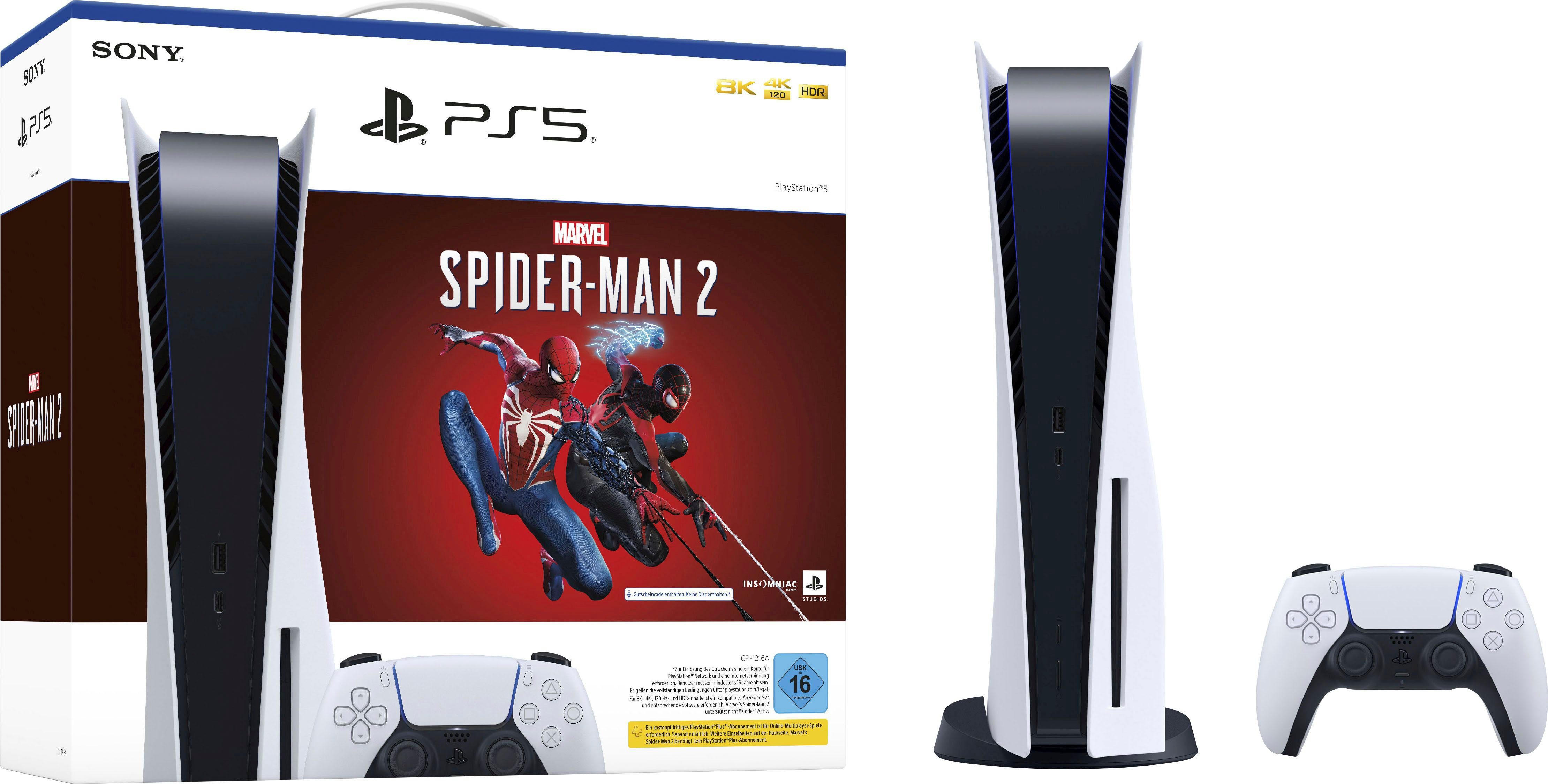 Bundle PlayStation Man 2 Spider 5 Marvel's normales Bundle