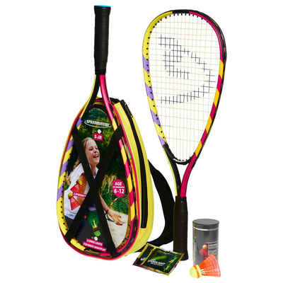 Speedminton Speed-Badmintonschläger Crossminton-Set S-JR, Set speziell für Kinder von 6-12 Jahren