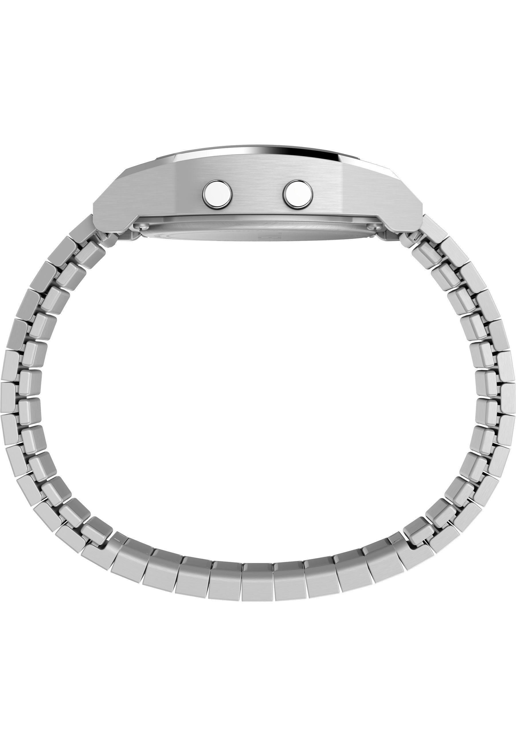 Timex Quarzuhr Timex 80 Steel, (1-tlg), Digitaluhr günstig online kaufen