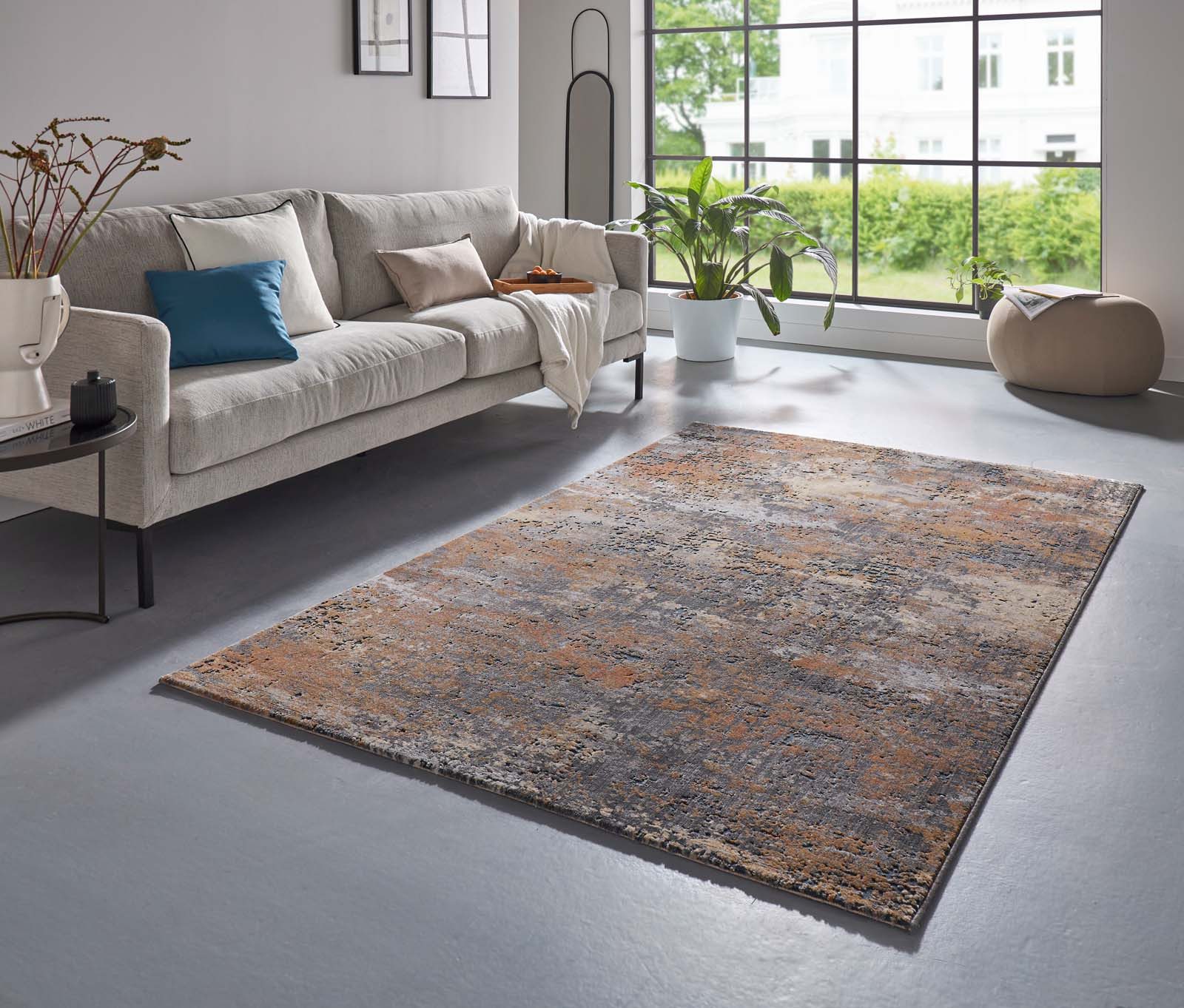 TaraCarpet Teppich Tara Carpet Futuro Vintage, rechteckig, Höhe: 14 mm, Vin günstig online kaufen