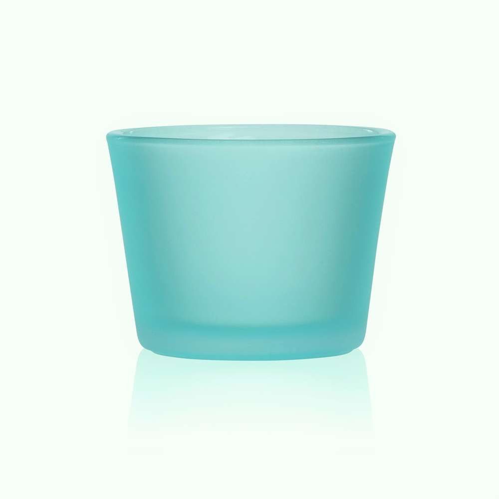 Sandra Rich Teelichthalter SANDRA RICH, Teelichtglas Windlicht "PROMO" 6 x 4,5cm MATT