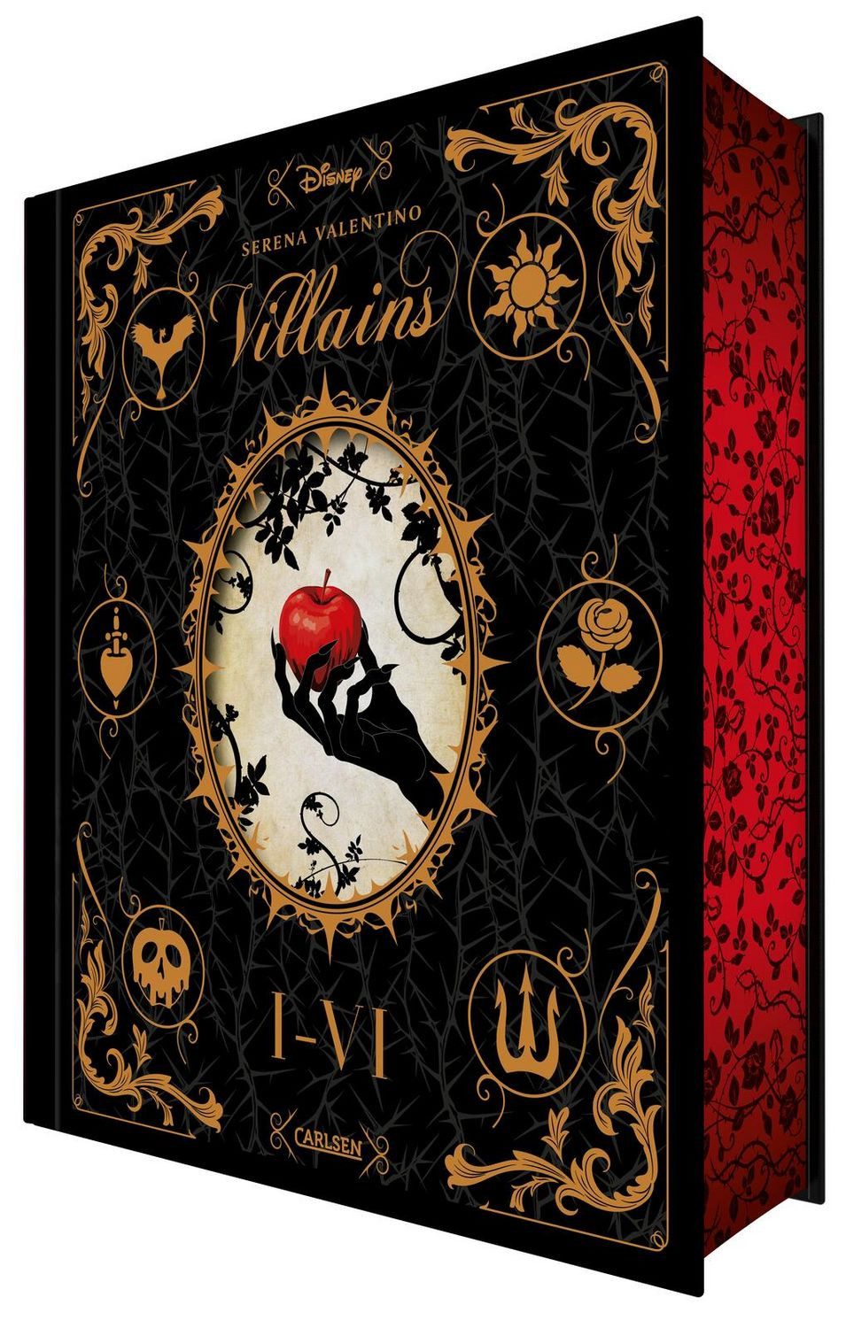 Disney Villains: Villains Band I-VI: Luxusausgabe mit Farbschnitt im d / Serena Valentino
