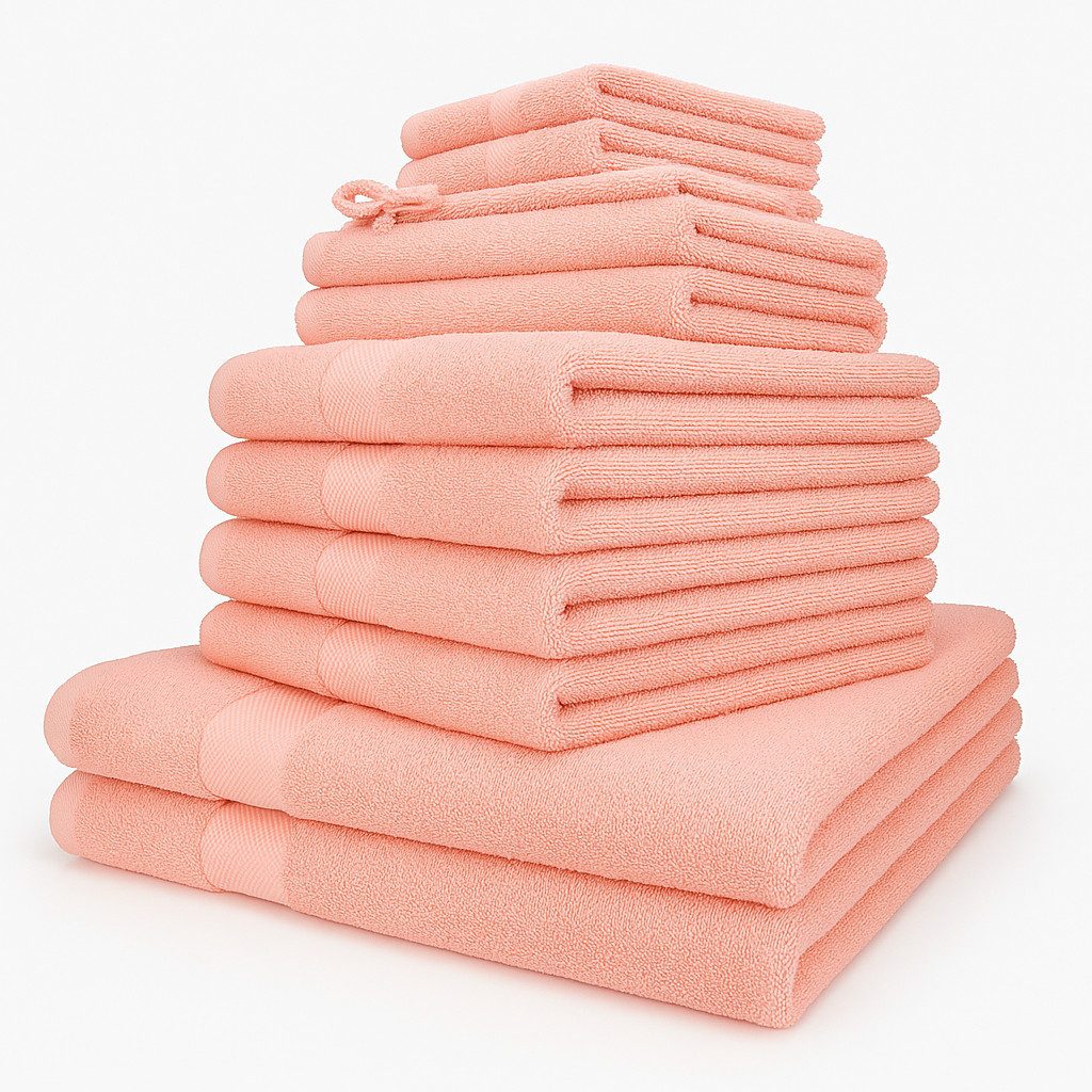 Betz Handtücher 12-TLG. Handtuch-Set Palermo, 100% Baumwolle (Set, 12-St)