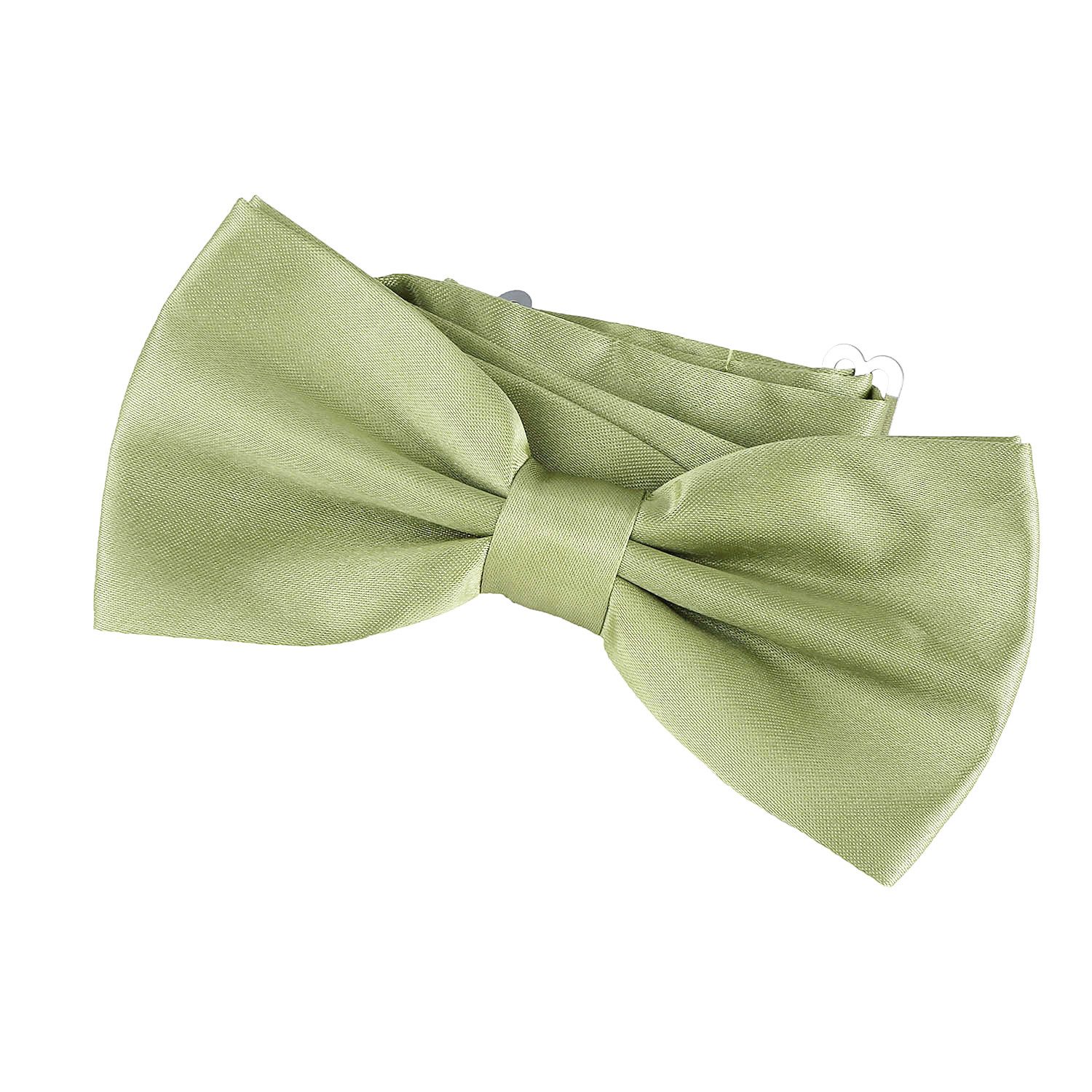 DonDon Fliege DonDon Edle Herren Fliege Schleife glänzend (Packung, 1-St) bereits gebunden, verstellbar, Seidenlook