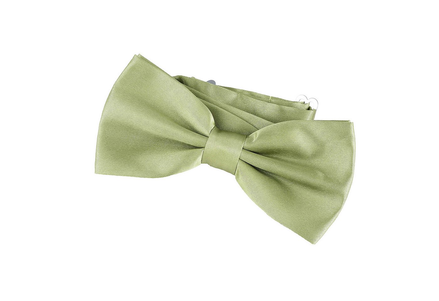 DonDon Fliege DonDon Edle Herren Fliege Schleife glänzend (Packung, 1-St) bereits gebunden, verstellbar, Seidenlook