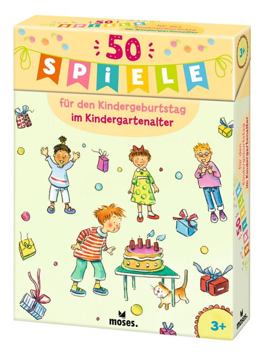 50 Spiele für den Kindergeburtstag im Kindergartenalter / Anna Bernhard, Silvia Schmitz