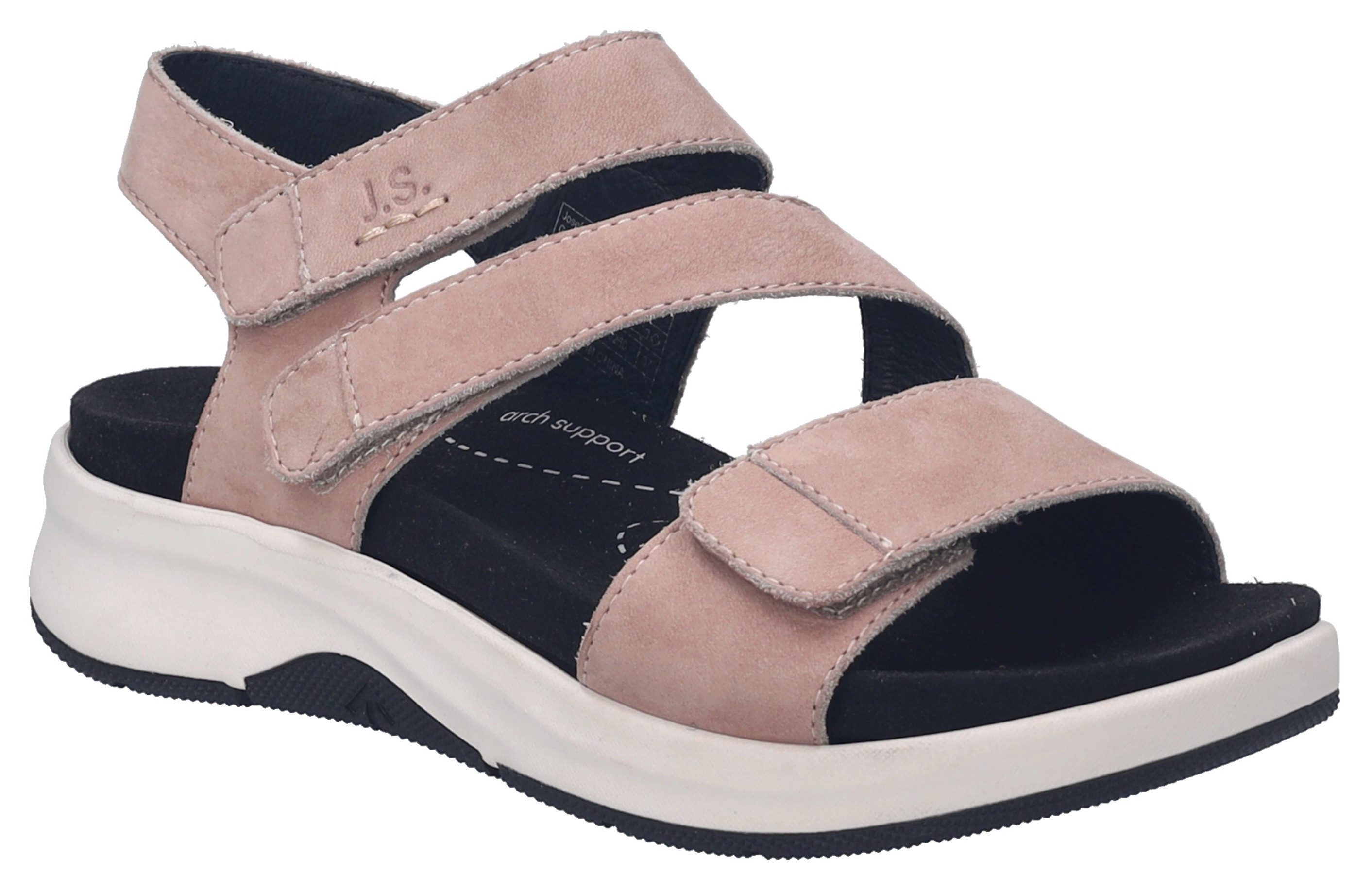 Josef Seibel Estelle 03 Sandale, Bequemschuh, Sandalette, Klettschuh mit Fu günstig online kaufen