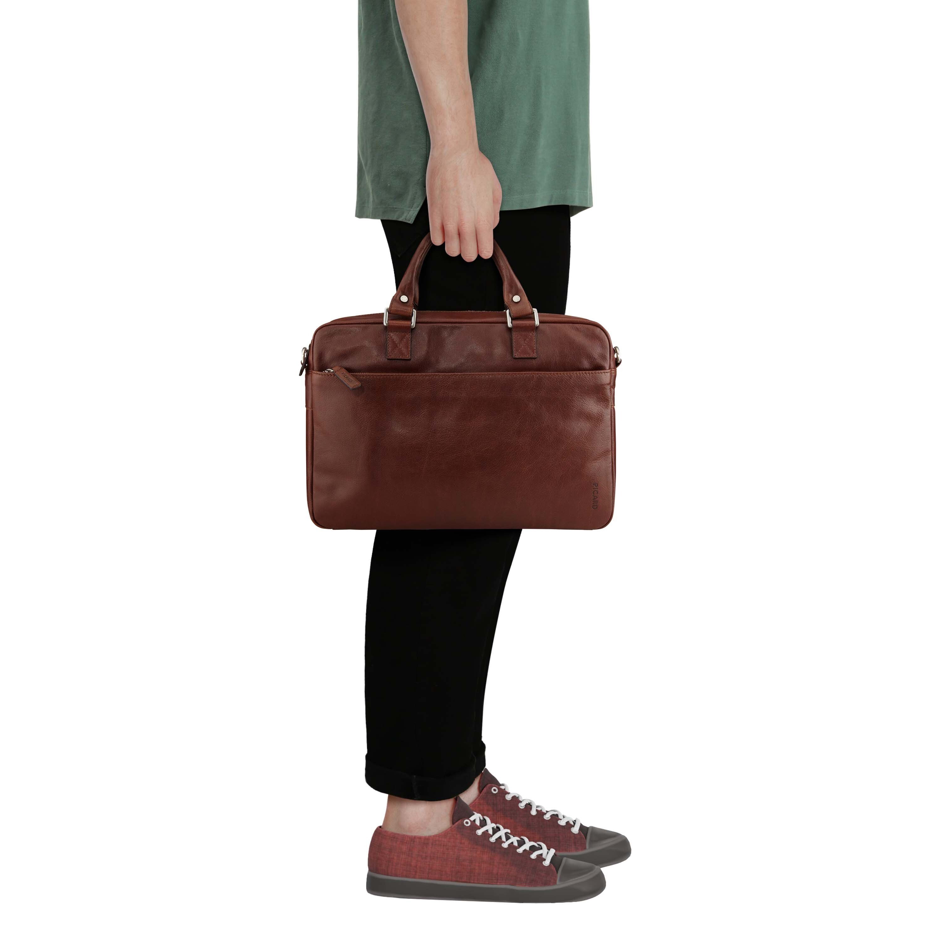 Picard Laptoptasche PICARD Laptoptasche Buddy aus Büffelleder