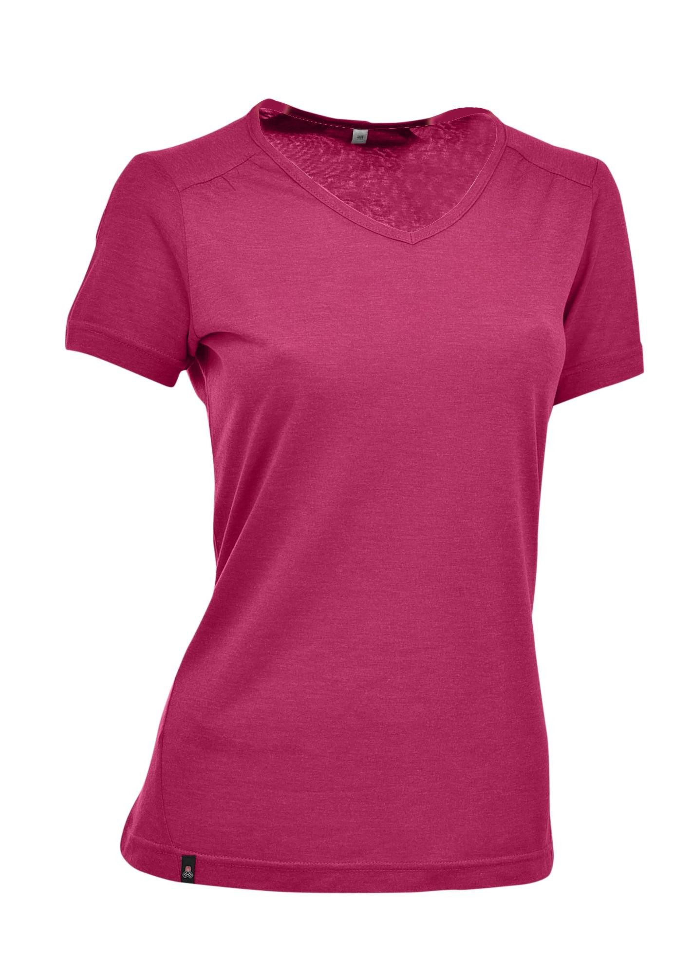 Maul T-Shirt Eifelsteig - 1/2 Funktions T-Shirt light purple