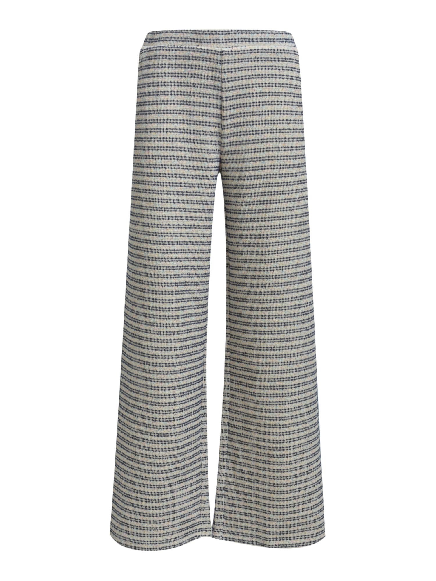 Milano Italy Stoffhose bunt,Casual,Baumwolle,Gestreift,Wide Leg