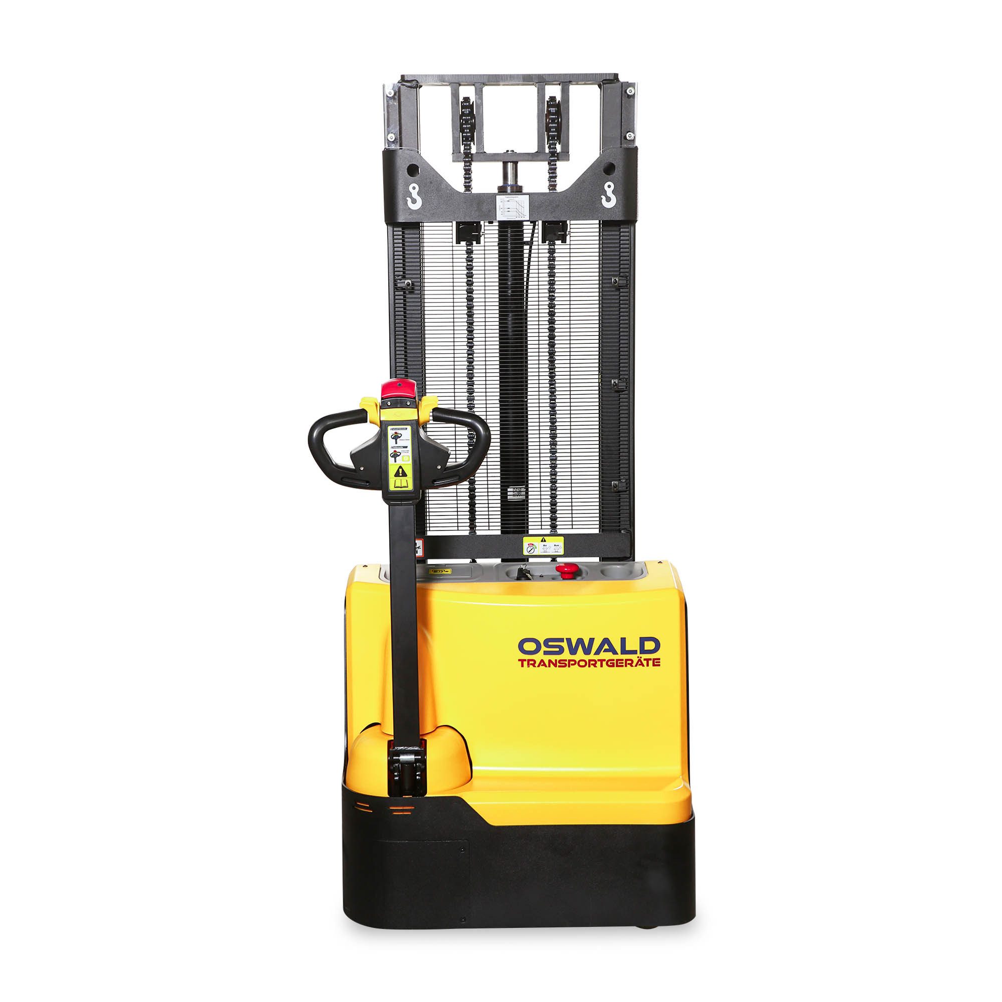 OSWALD Transport Equipment Pallet Truck Pedestrian Stacker DS1530 1.5 t - 3.0 m Lifting Height OSWALD Transport Equipment