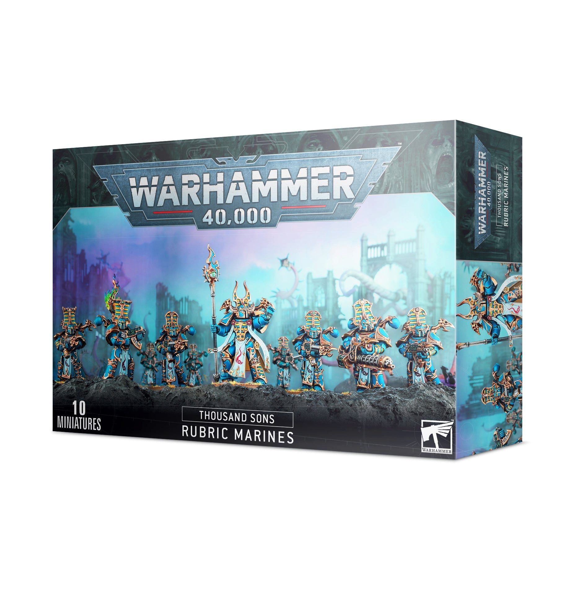 Games Workshop Spielfigur Warhammer 40.000 Thousand Sons Rubric Marines günstig online kaufen