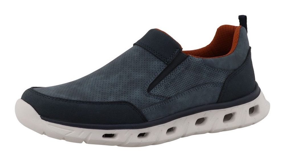 TOM TAILOR Valter Slipper Schlüpfschuh, Freizeitschuh, Halbschuh mit Stretcheinsätzen