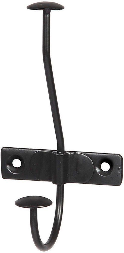 Ambiente Haus Garderobenhaken garderobe haken in schwarz (1 St)