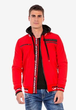 Cipo & Baxx Outdoorjacke mit coolem Rückenprint