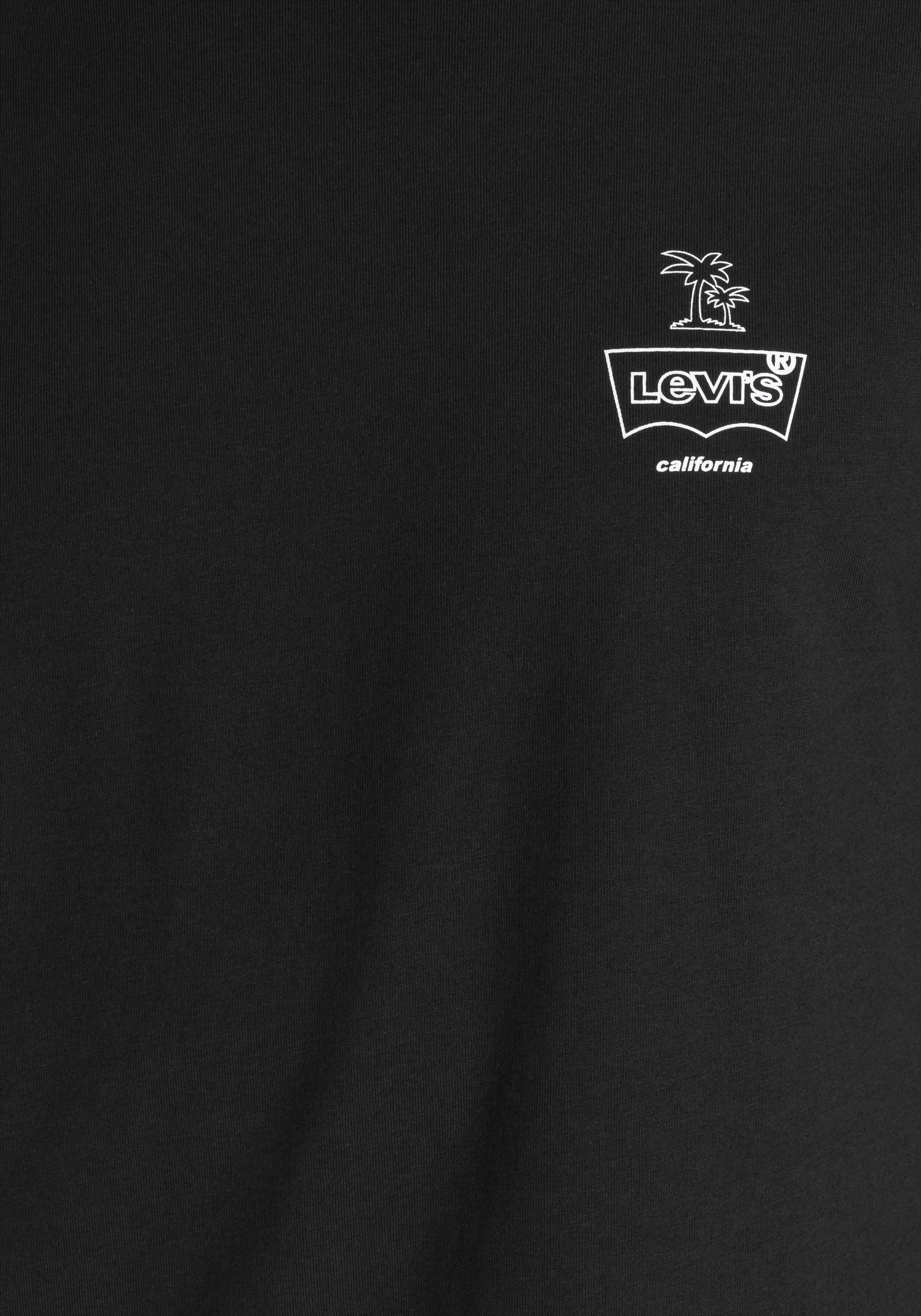 T-Shirt schwarz-bedruckt Levi's® TEE FIT RELAXED