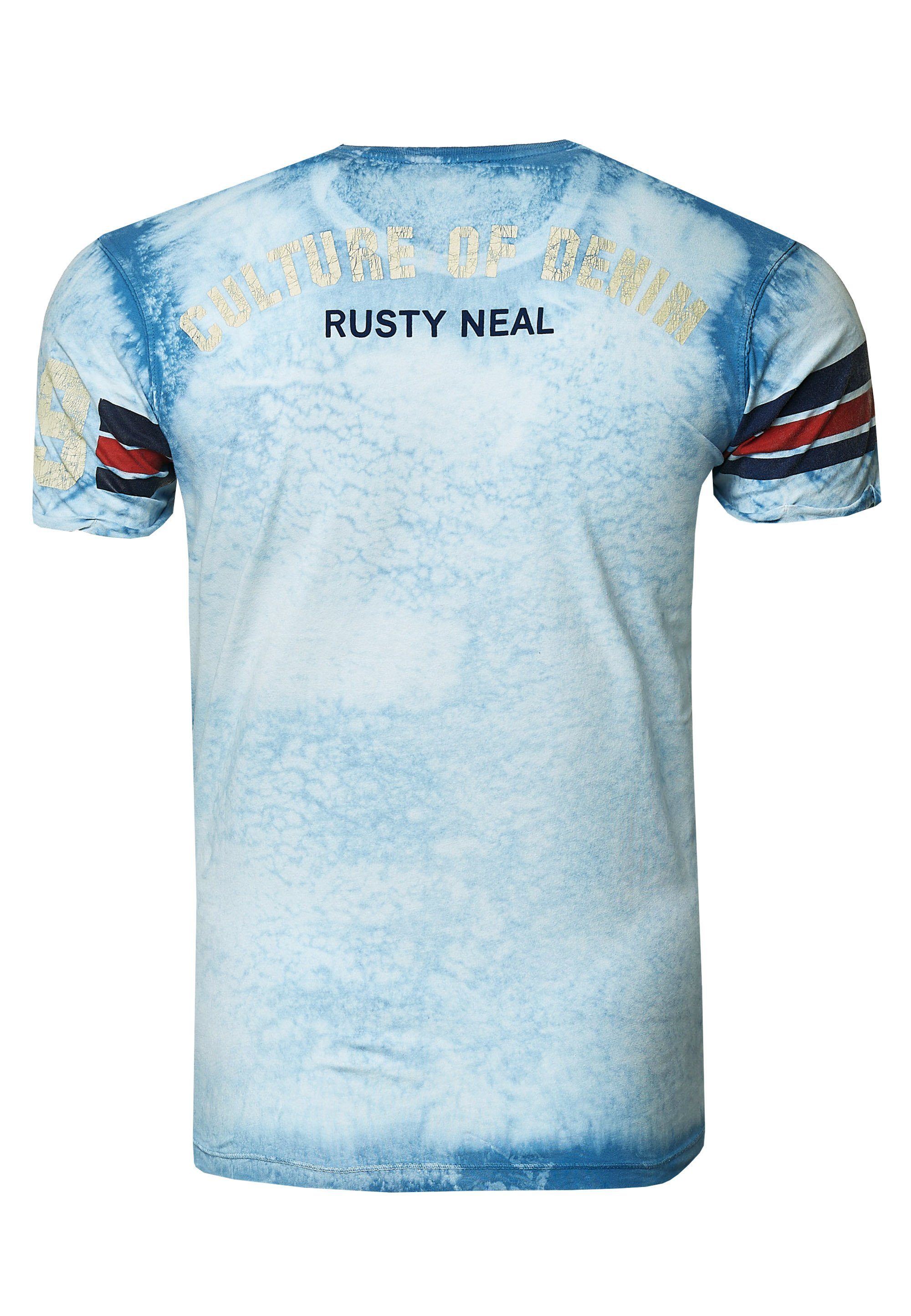 Rusty Neal T-Shirt in cooler Vintage-Optik