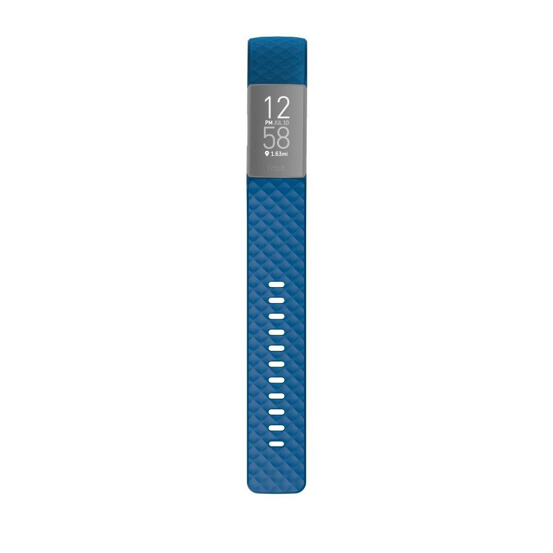 Hama Smartwatch-Armband Ersatzarmband für Fitbit 19,9 und Charge Fitbit 22mm, blau 4, cm 3 Charge