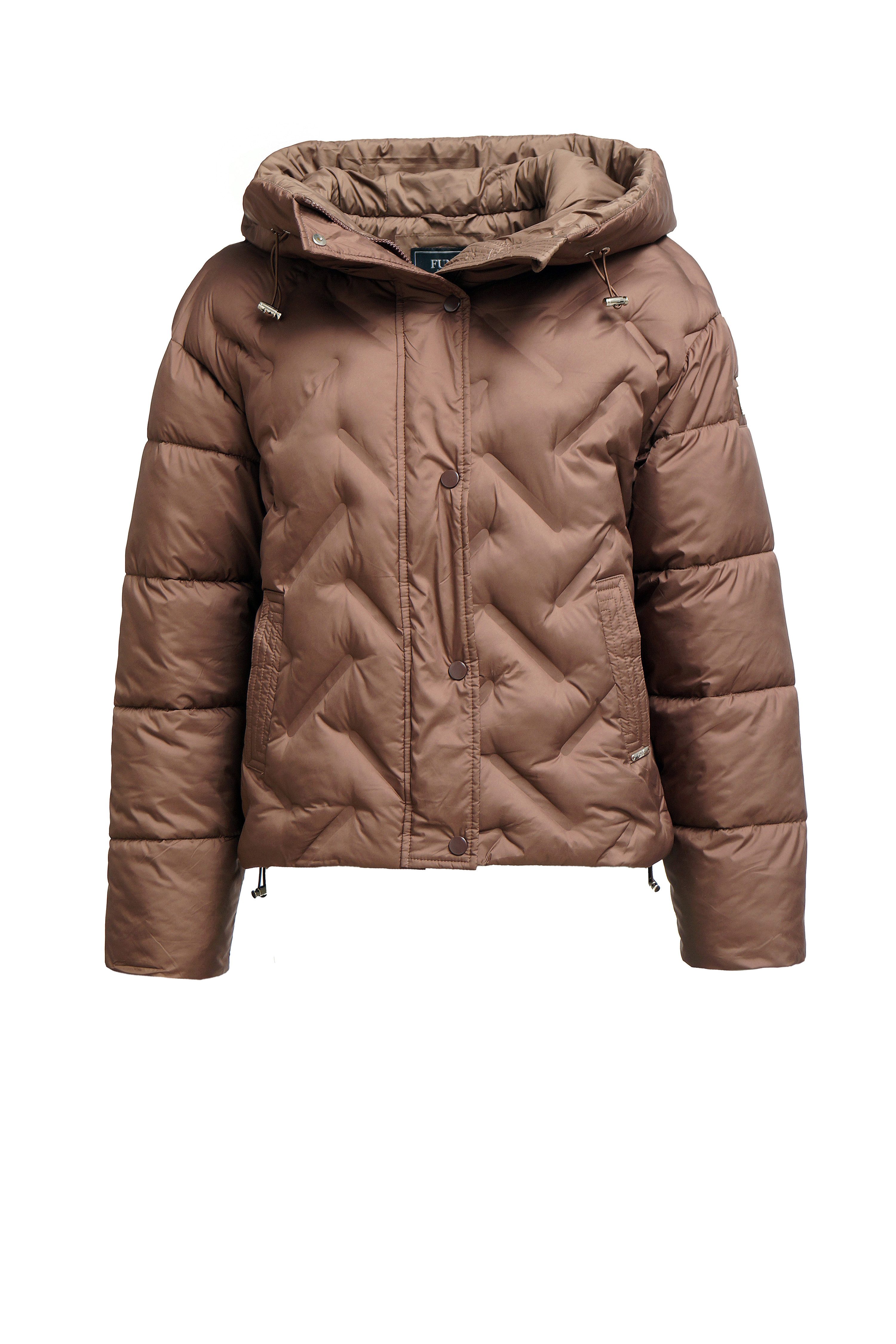 FUNK since 1776 Steppjacke kurz mit Kapuze und stylischem Steppdesign günstig online kaufen