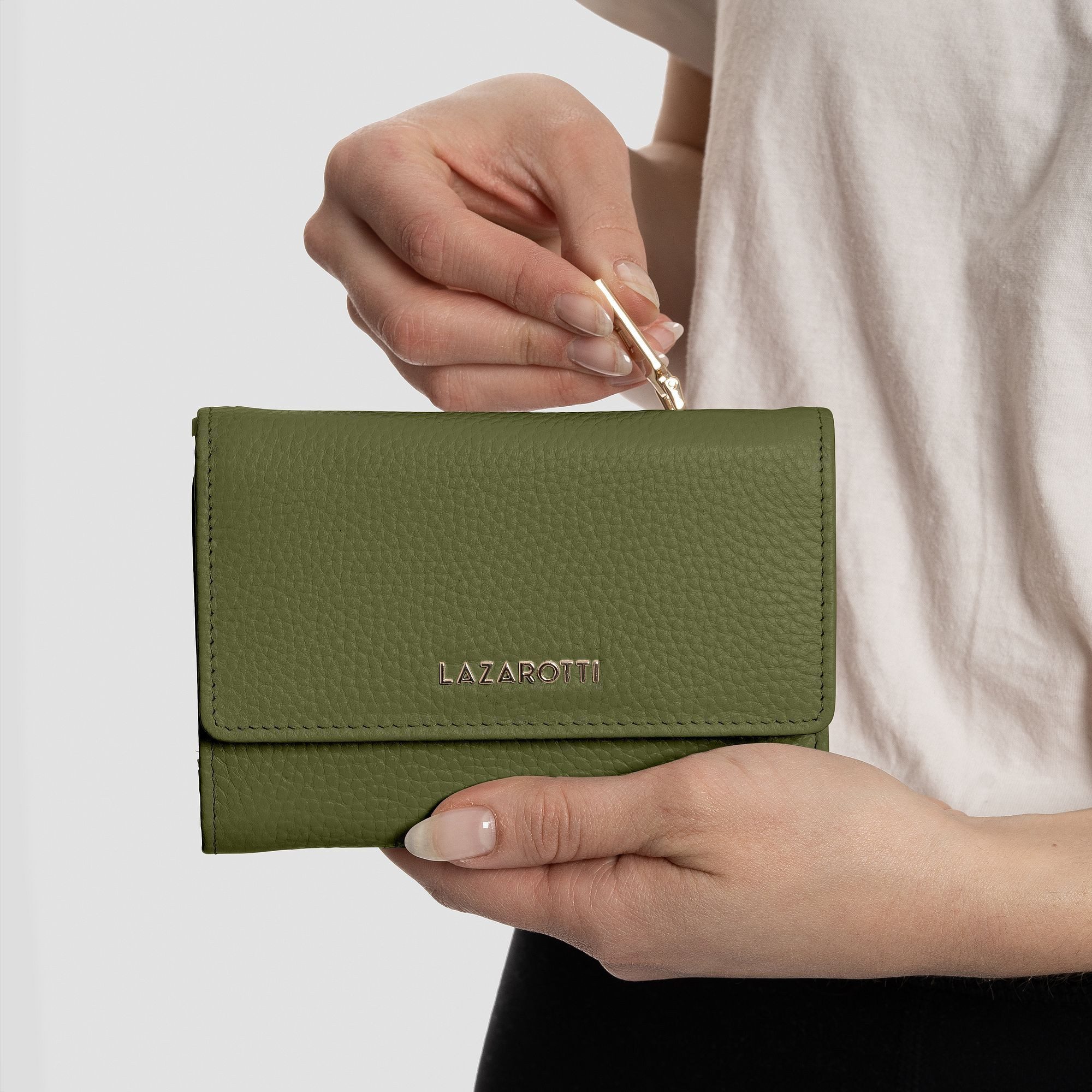 Lazarotti Geldbörse Bologna Leather, Leder günstig online kaufen