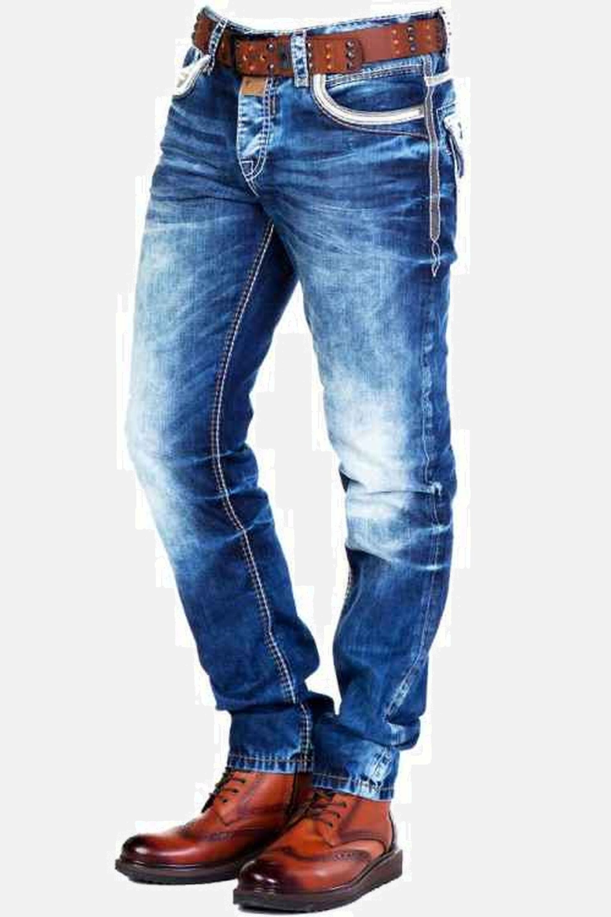 Cipo & Baxx Regular-fit-Jeans Jeans in Straight Fit, CD-287 günstig online kaufen
