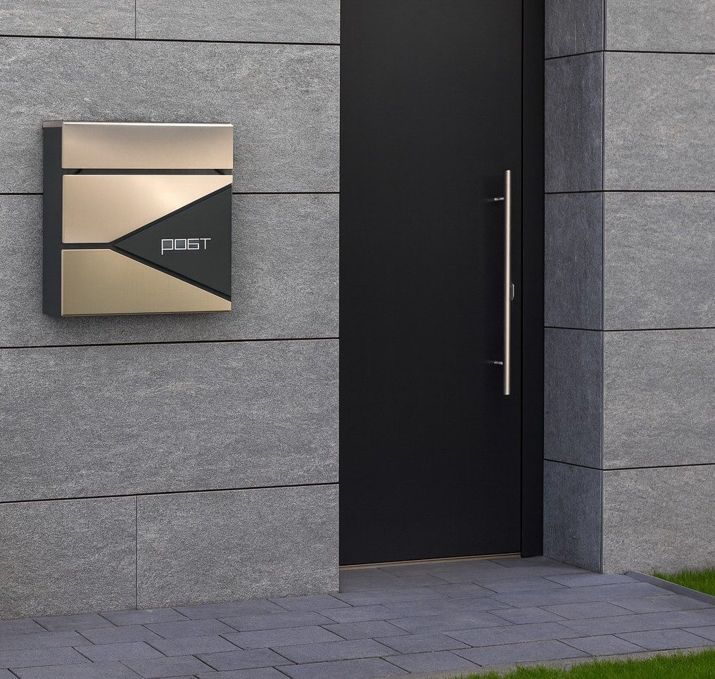 moebel-direkt-online Briefkasten Metallbriefkasten in zwei Farben, aus Stah günstig online kaufen