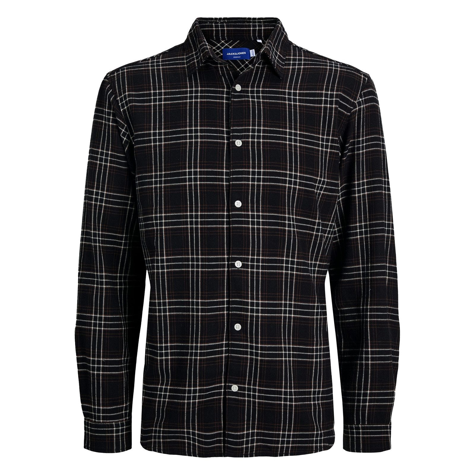 Jack & Jones Karohemd JORJOSHUA Flannel Check Shirt LS LN mit Knopfleiste günstig online kaufen