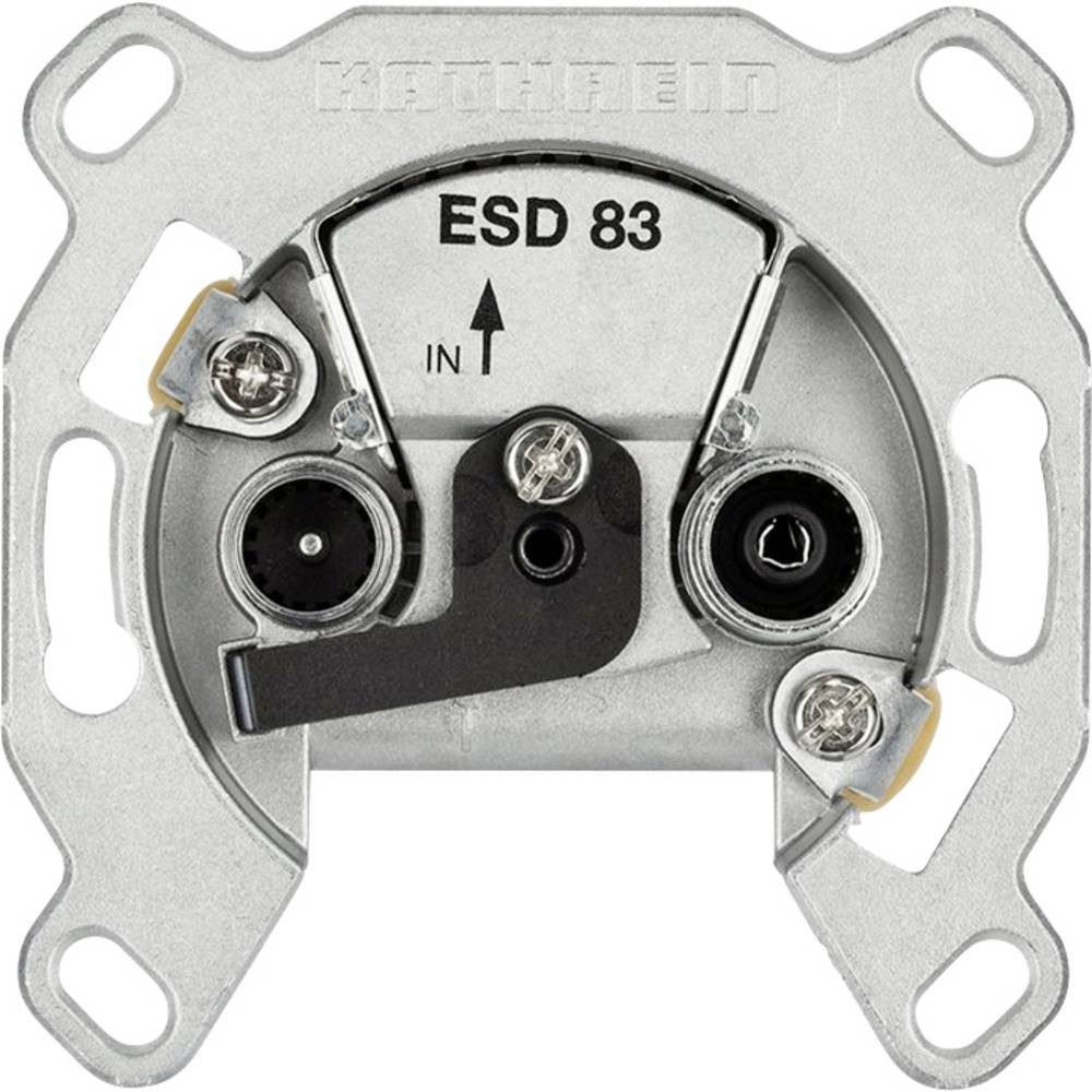 Kathrein Antennensteckdose ESD 83 Antennendose BK, DAB+, SAT, TV, UKW Schraubbefestigung
