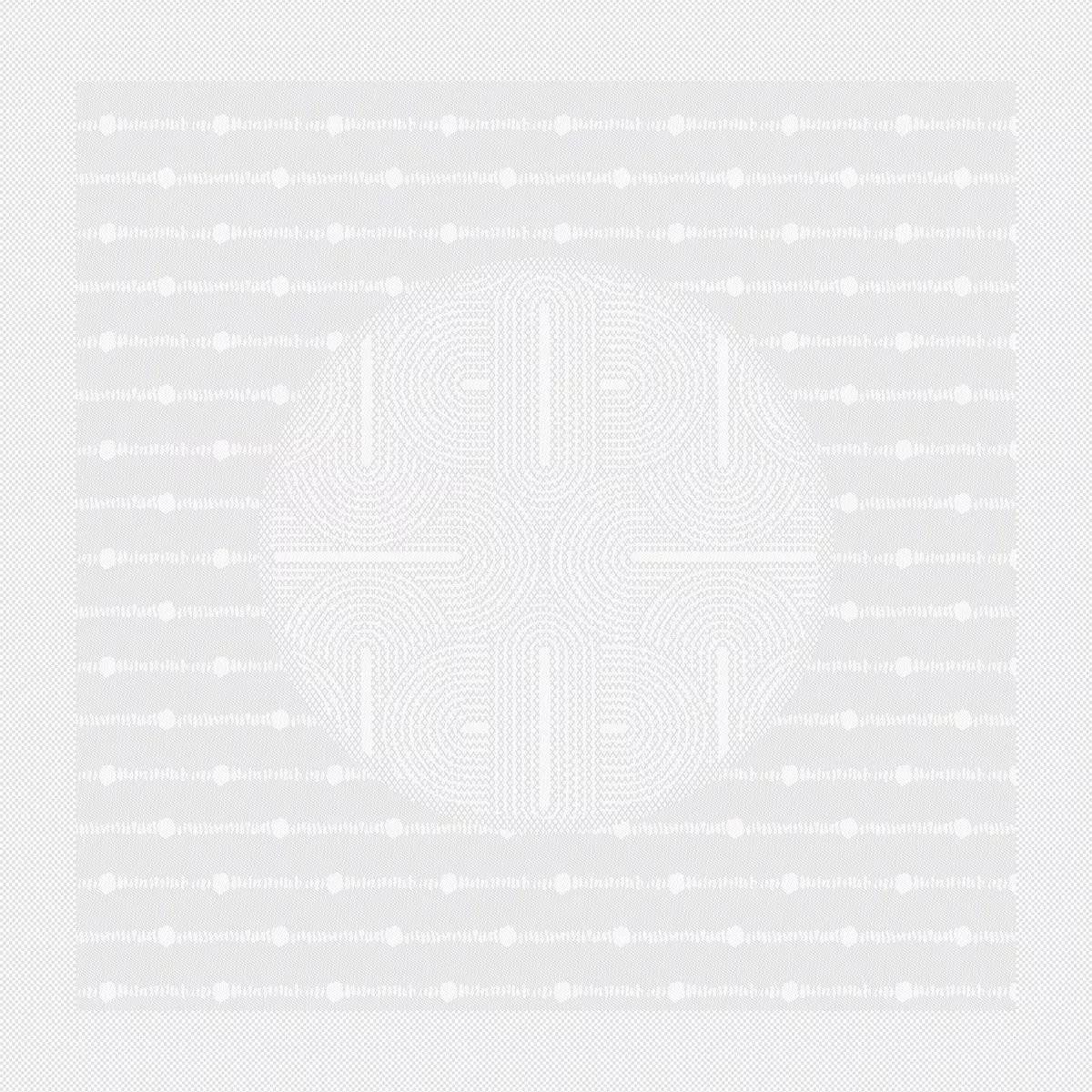 Garnier Thiebaut Stoffserviette Servietten (4x Set) Le Cercle Blanc 48x48 cm, (4 St)