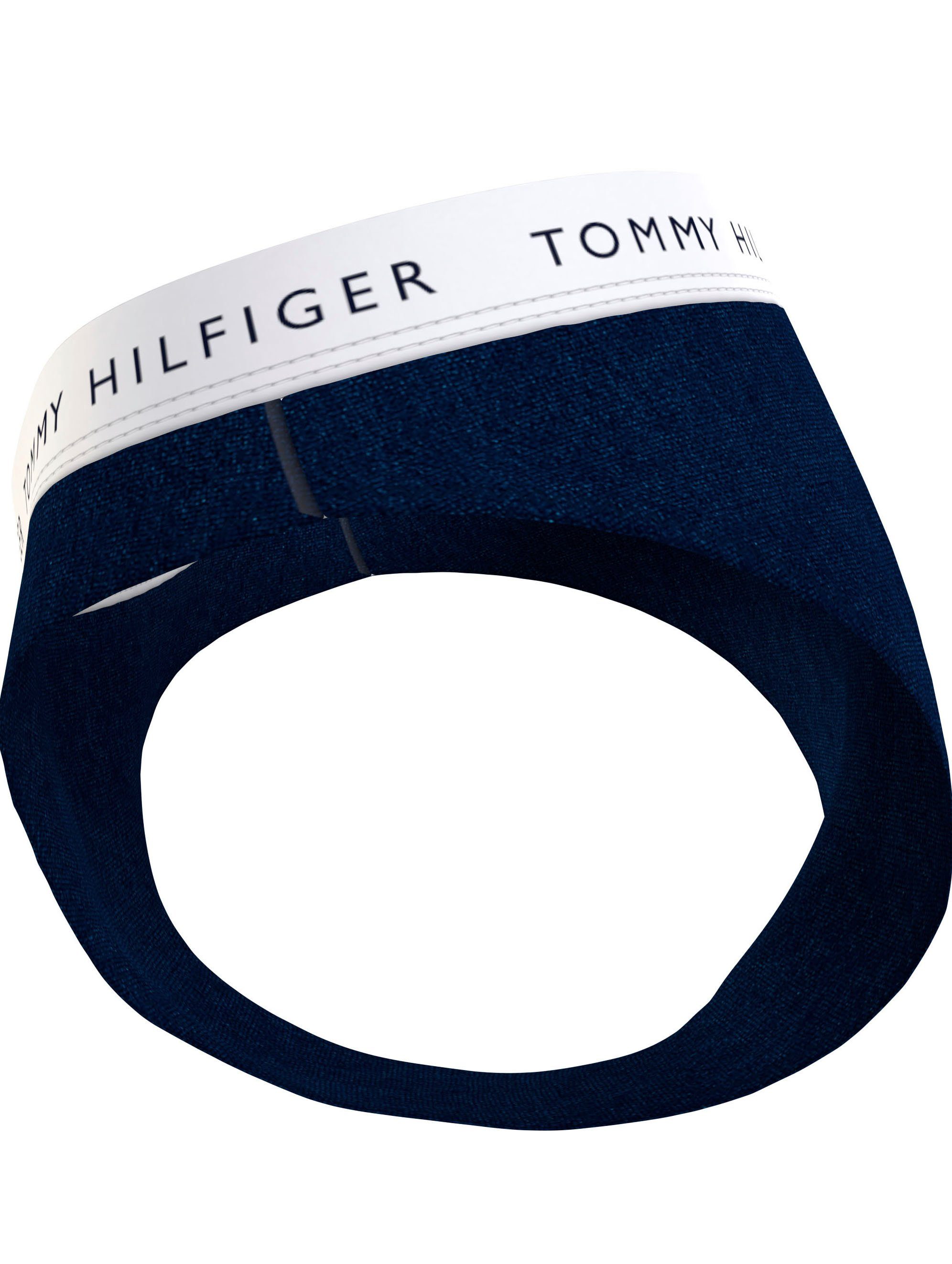Tommy 7-St., Hilfiger Logobund Hilfiger Underwear Tommy Bikinislip mit (Packung, 7er-Pack)