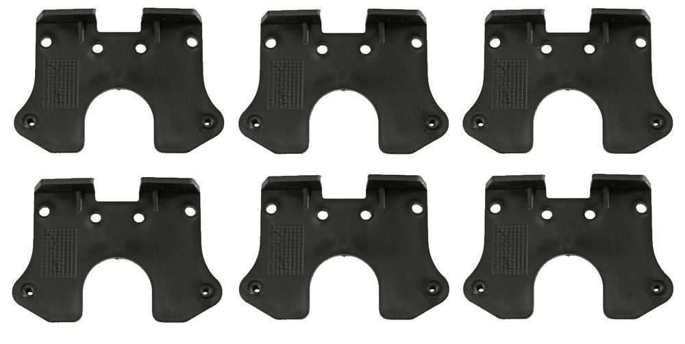 Anhänger 6 x Flatpoint 2 - Halter 90° „Z“-Form - Aspöck Nr. 15-5321-107