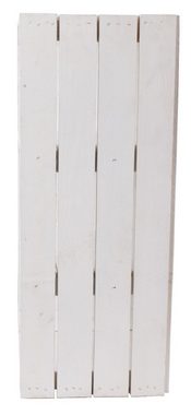 Kistenkolli Altes Land Allzweckkiste Regalkiste "Willi" in weiß mit zwei Schubladen 68x40x31