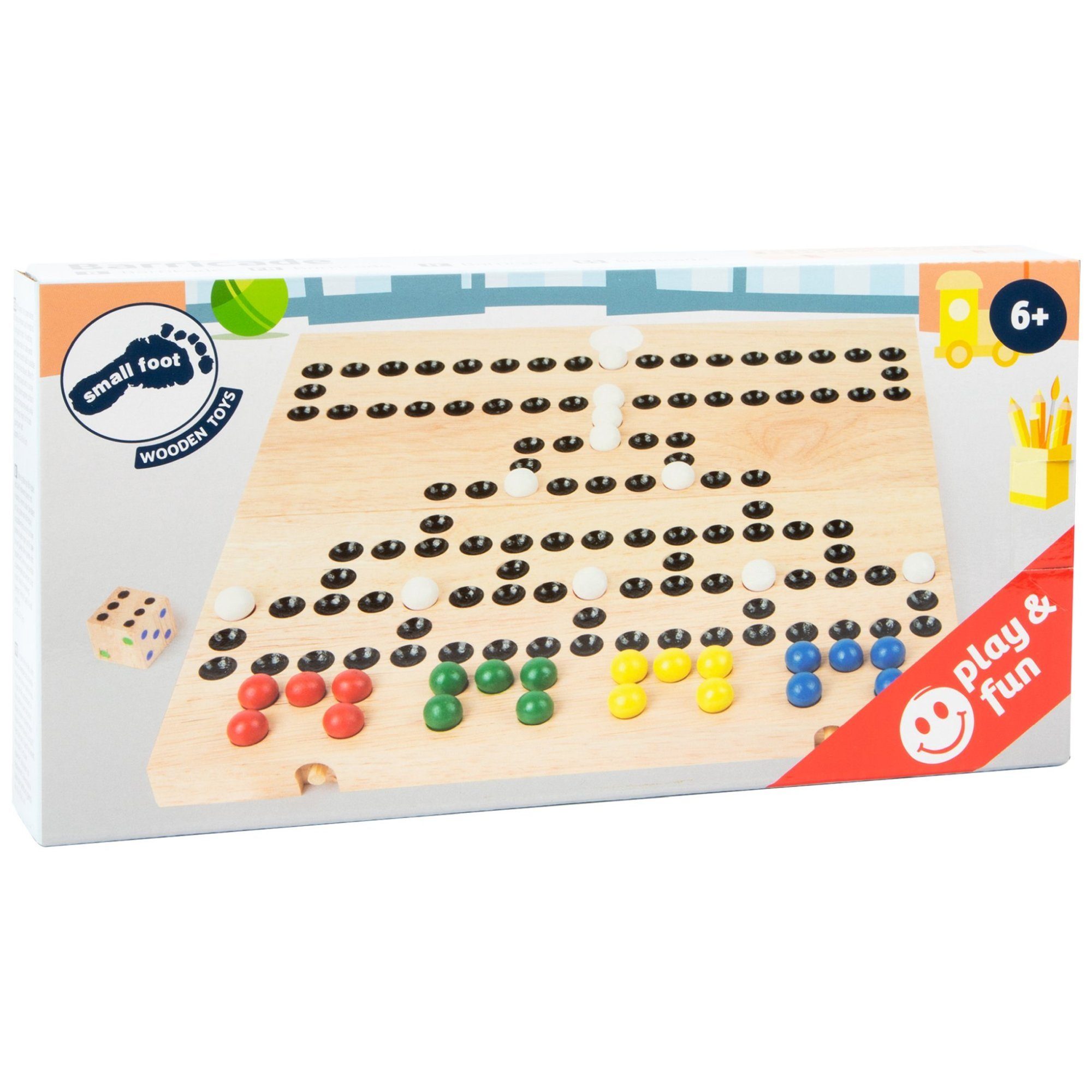 Small Foot Spiel small foot Barrikade