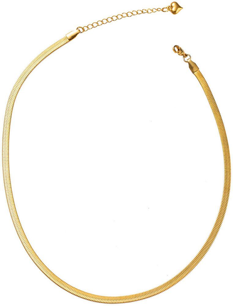 Firetti Collier Schmuck Geschenk Halsschmuck Halskette Schlangenkette, Made in Germany