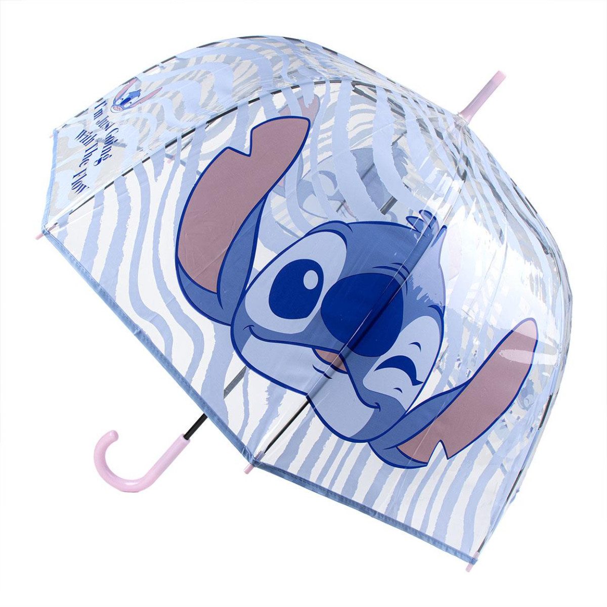 Cerda Langregenschirm Lilo & Stitch Regenschirm ⌀ 71 cm Leichter Kuppel-Schirm