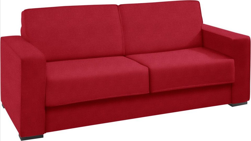 reposa Schlafsofa »Ravenna«, mit Dauerschlaffunktion, Armlehne 8 cm, in 2 Breiten