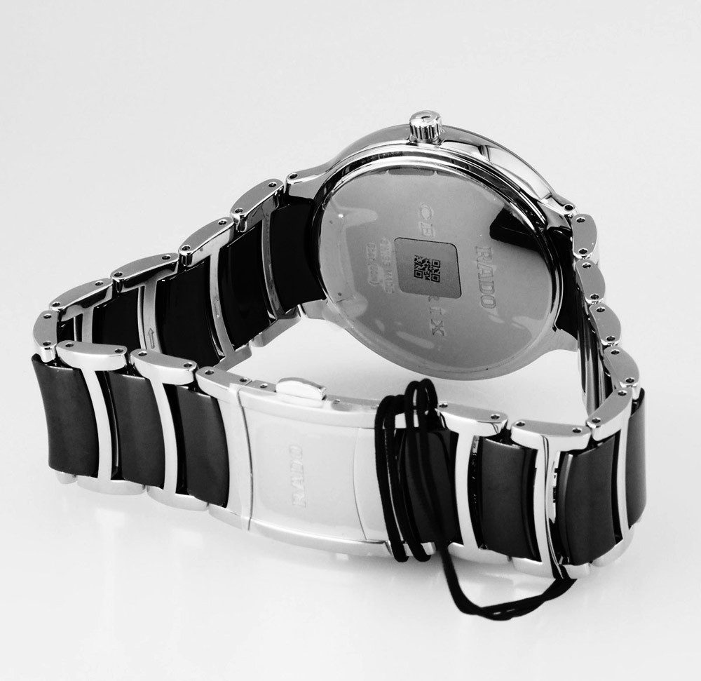 Rado Schweizer Uhr Herren Uhr R30021712 Centrix Diamonds Swiss Made Ø 39,5 mm