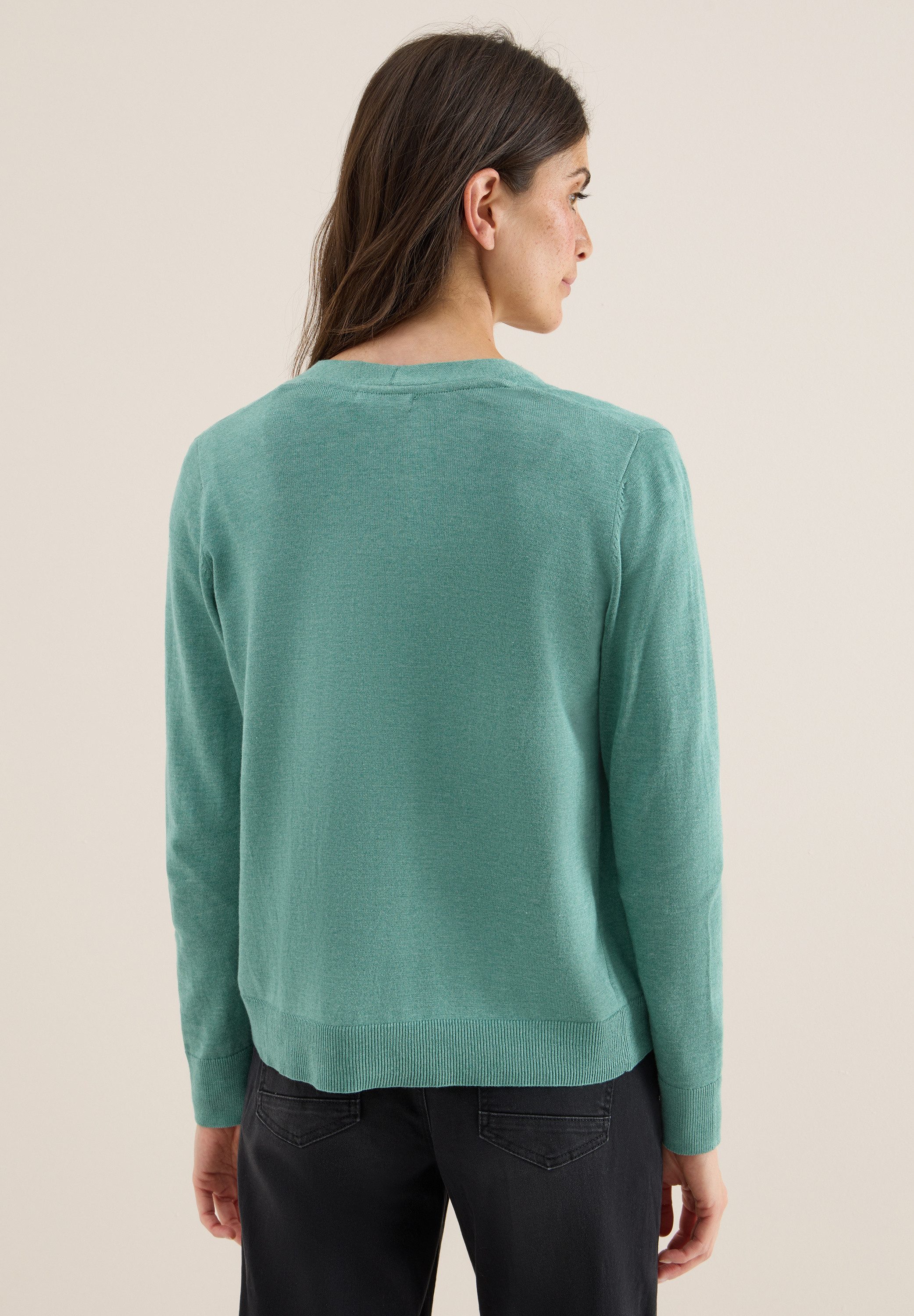 CECIL Cardigan aus Baumwolle mit Stretchanteil günstig online kaufen