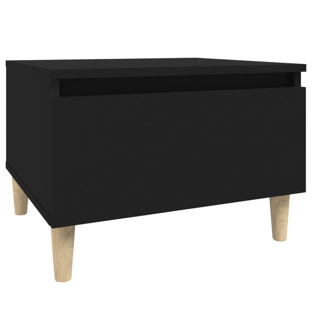 vidaXL Beistelltisch Beistelltisch Schwarz 50x46x35 cm günstig online kaufen