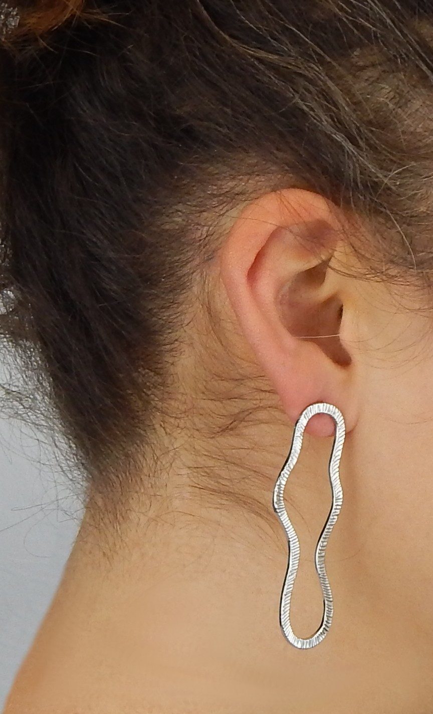 Ella Jonte Paar Ohrstecker, silber lange Ohrringe im urban street style Tre günstig online kaufen