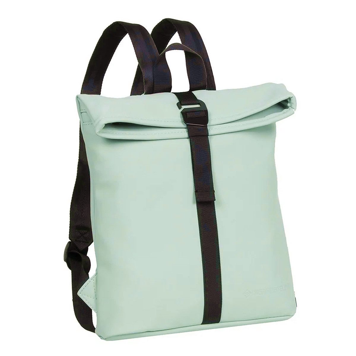 NEW REBELS Freizeitrucksack Damen klein Rucksack Handtasche Tasche, Reise Freizeit Bag wasserabweisend aus Plane + bagboom Etui