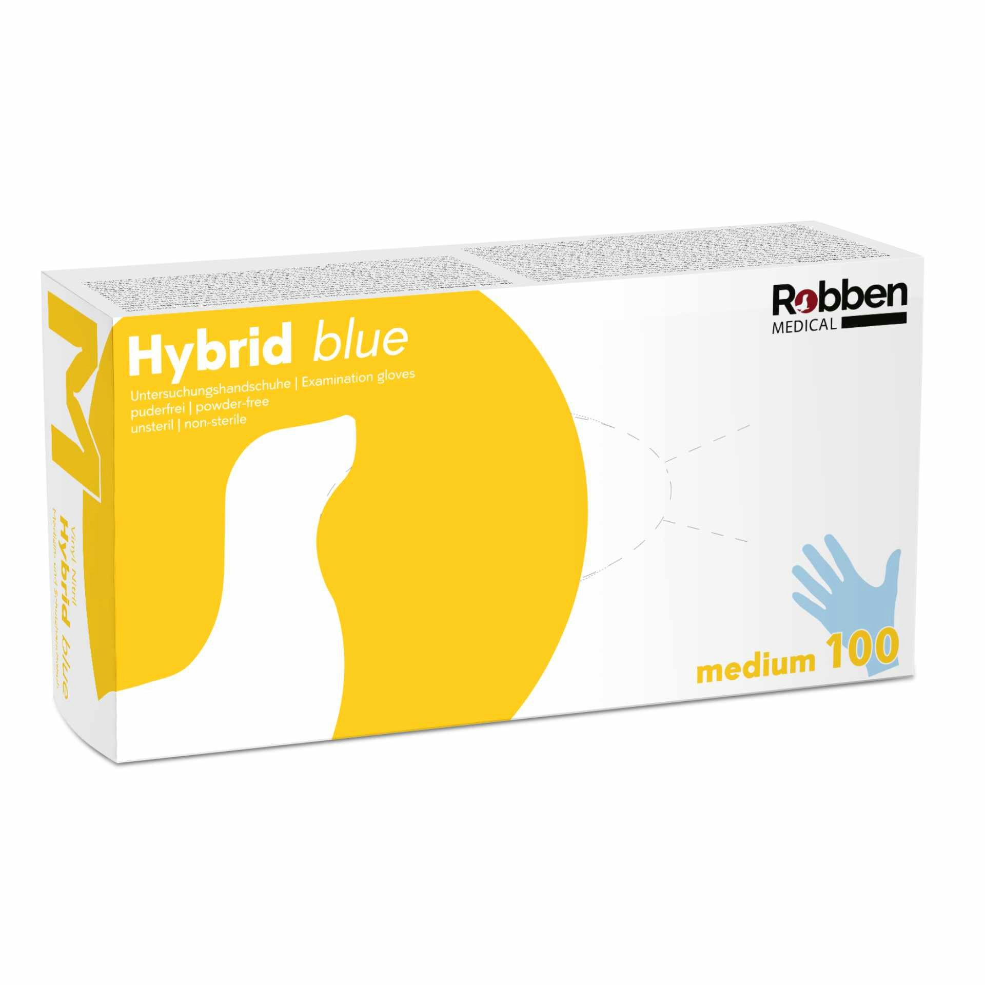 Robben Medical GmbH Einweghandschuhe Robben Premium Hybrid Puderfrei, Leben günstig online kaufen