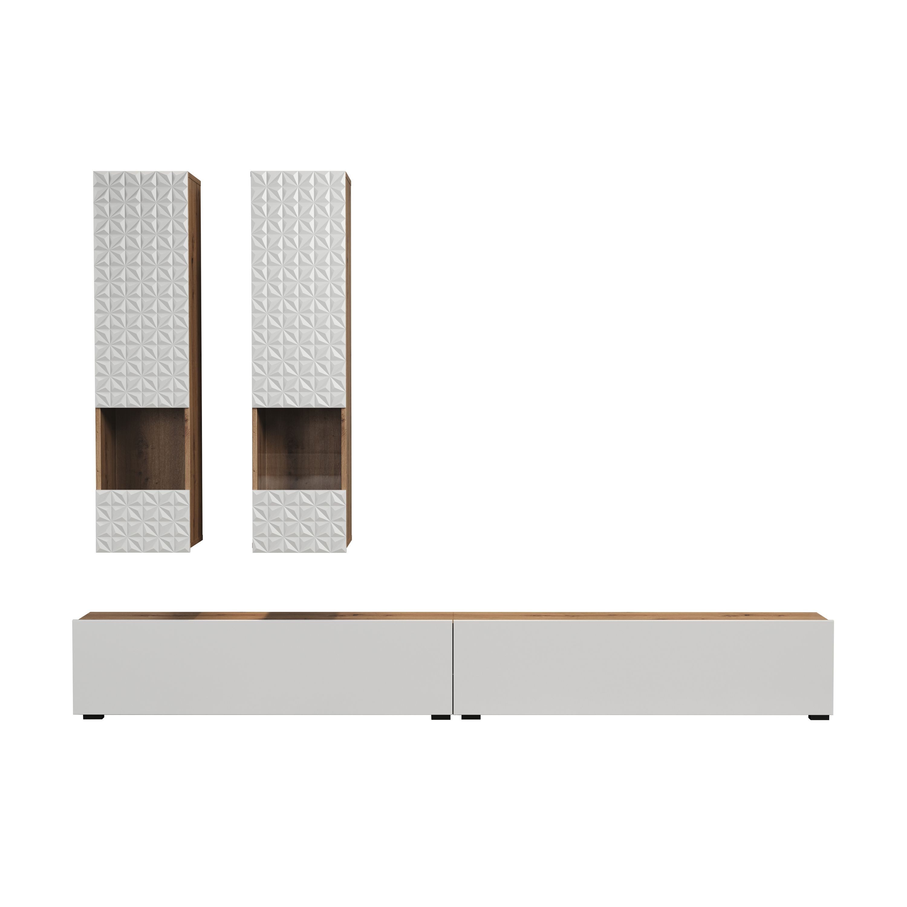 trendteam Wohnwand, (Anbauwand), Wohnwand Schrankwand 241 günstig online kaufen