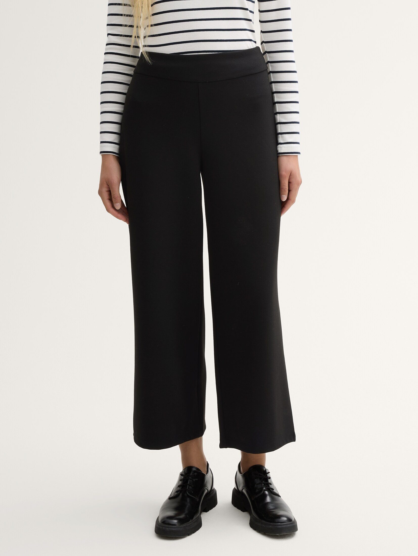 7/8-Hose Cropped Culotte Hose