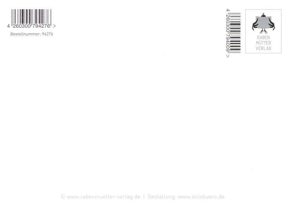 Thumbnail - Postkarte "Der Klügere gibt nach und lässt es wie einen ..."