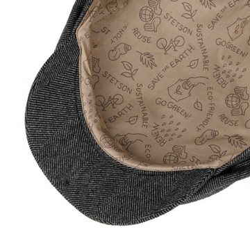 Stetson Flat Cap (1-St) Schirmmütze mit Schirm, Made in the EU