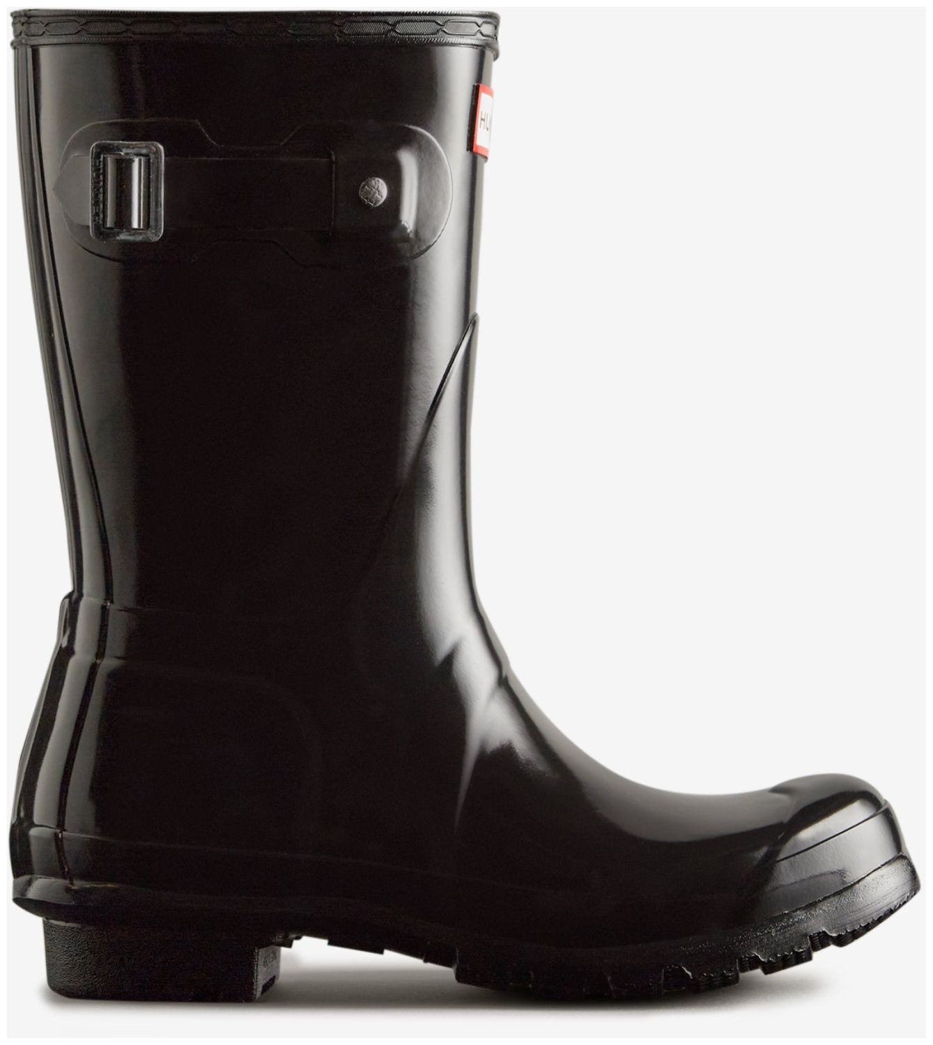 Hunter Hunter Original Short Gloss Boot Black Sneaker