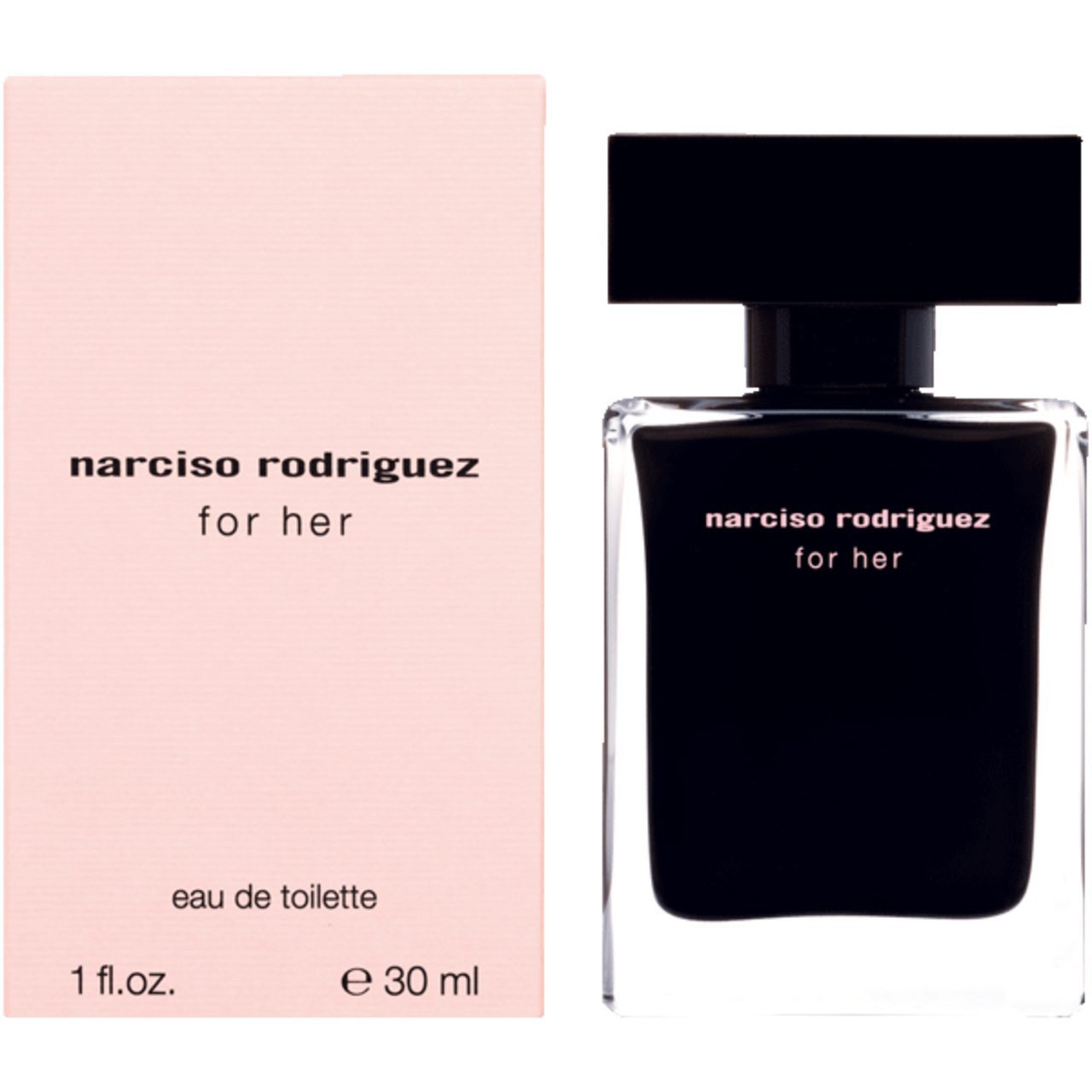 narciso rodriguez Eau de Toilette For Her, Glasflakon, Parfüm EDT, Damenduft