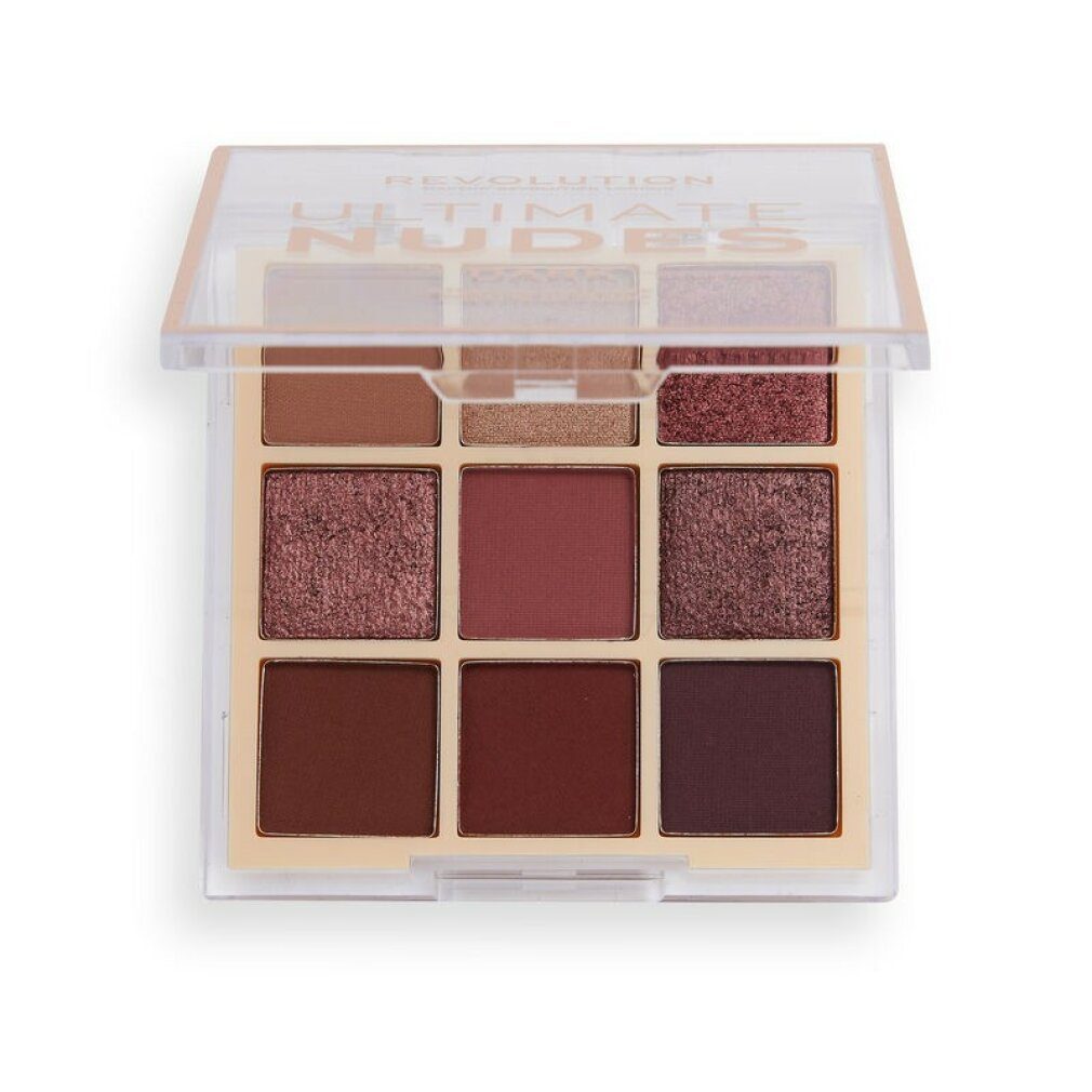 Revolution Lidschatten Makeup Ultimate Nudes Shadow Palette Dark