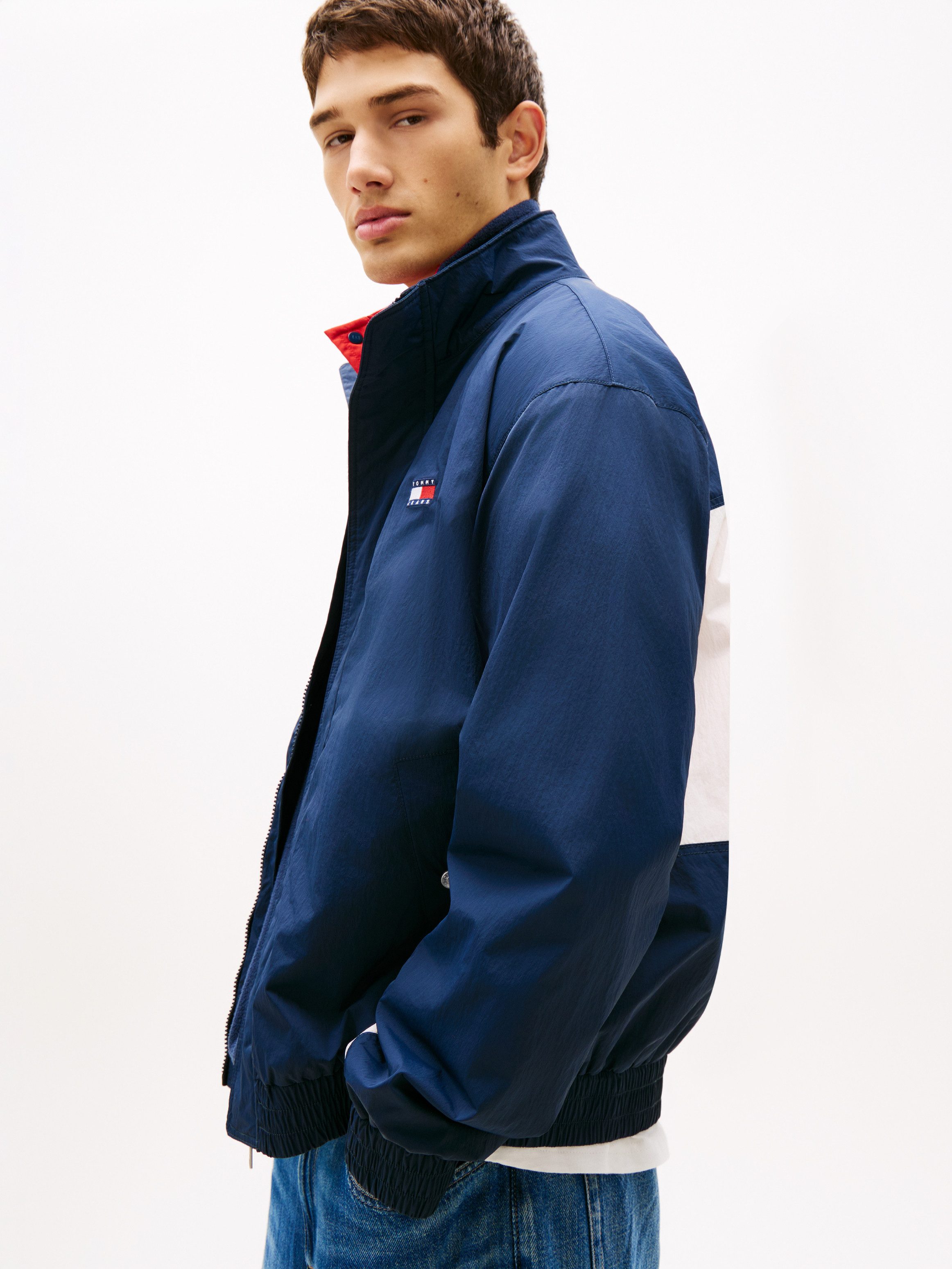 Tommy Jeans Windbreaker TJM HERITAGE FLAG Regular fit mit Stehkragen und Ma günstig online kaufen